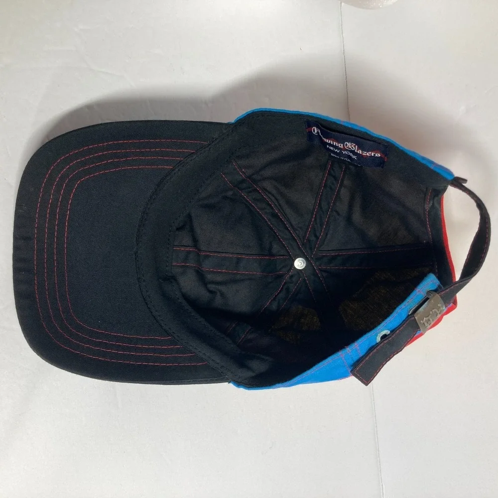Rowing Blazers New York Hat Cap Adult Blue Red Yellow Rugby Adjustable  FLAW